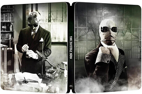 steelbook homme invisible universal monster