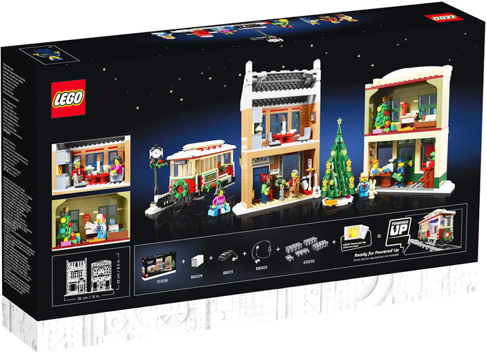 nouveau village de noel lego 2022 cadeau collection