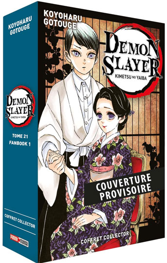 Demon slayer tome 21 edition collector limitee fanbook 2022
