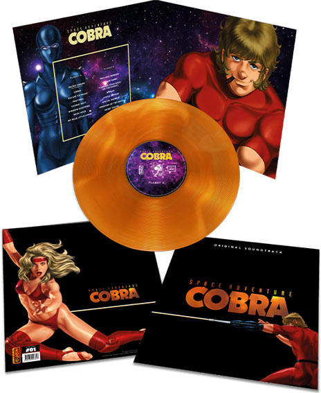 Cobra anime space cobra adventure soudtrack ost bo Vinyle LP edition