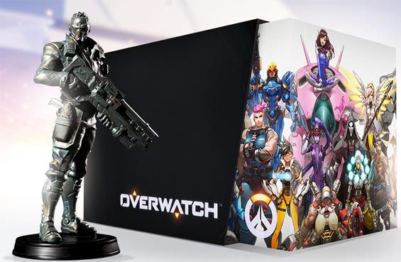 Overwatch-edition-collector-statue-agent-76-figurine