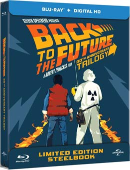 Blu-ray Retour Vers le Futur : Visuel du Coffret Collector – Blu-ray en  Français.com